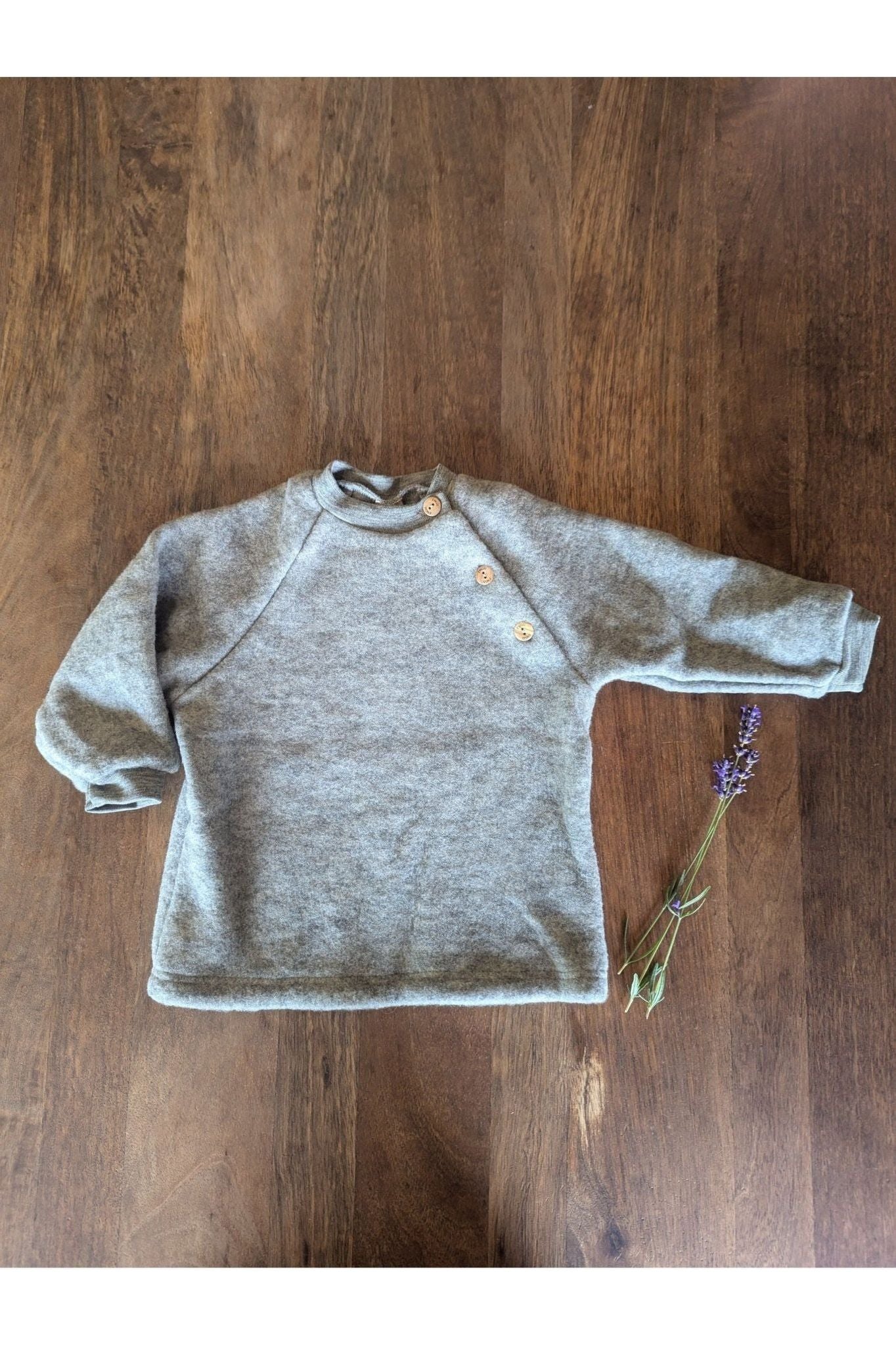 Engel - Organic Merino Wool Fleece - Pull Over Top (3 months - 6 years) - Nature's Wild Child