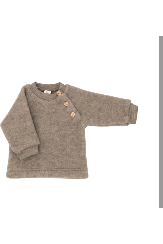 Engel - Organic Merino Wool Fleece - Pull Over Top (3 months - 6 years) - Nature's Wild Child