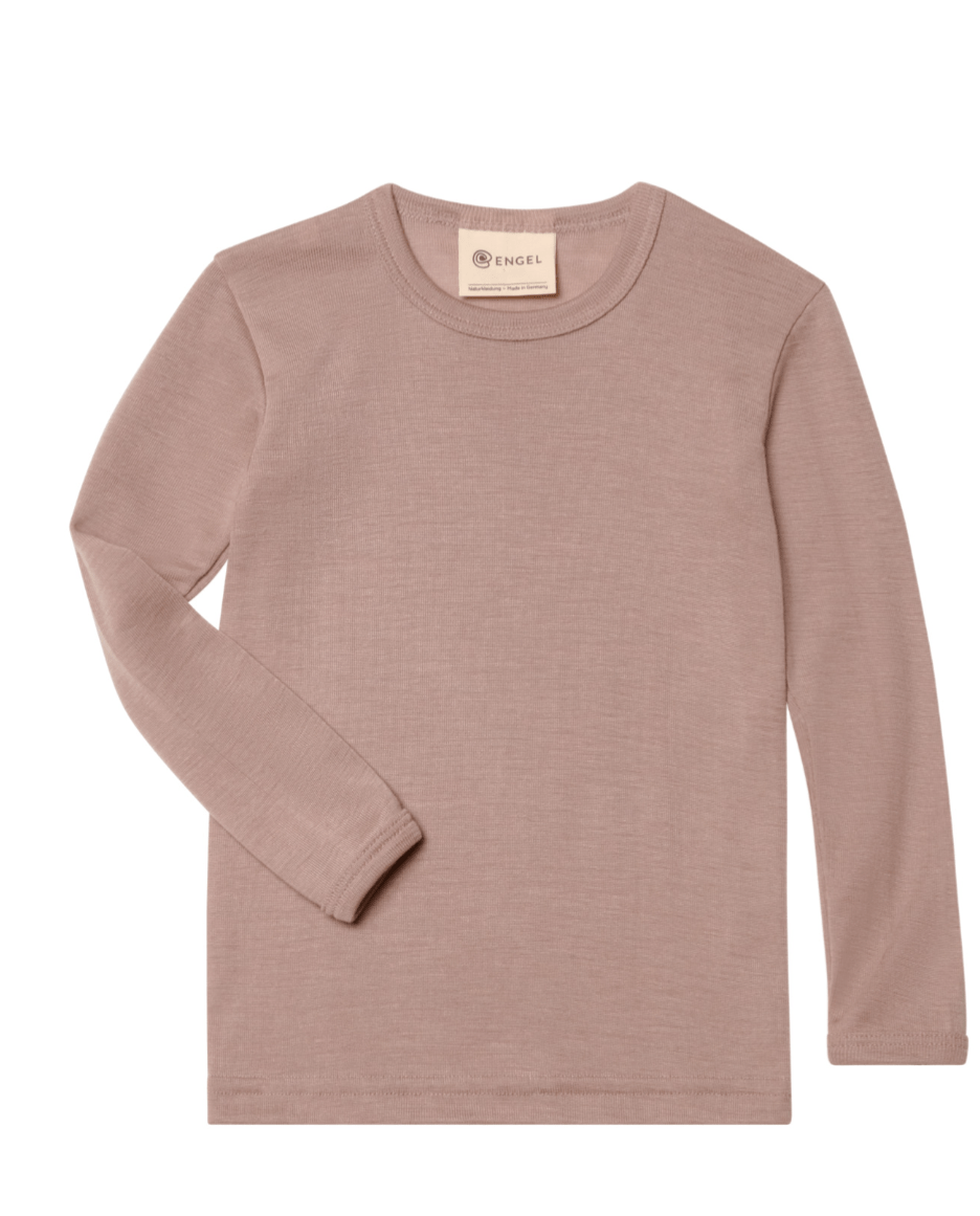 Engel - Organic Merino Wool Silk - Kids Long Sleeve Top (1 - 10 years) - Nature's Wild Child