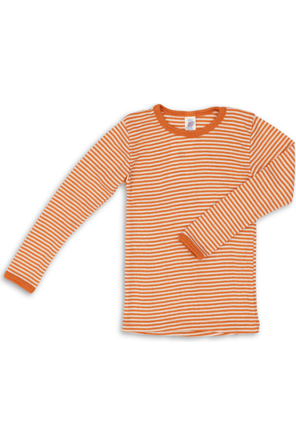Engel - Organic Merino Wool Silk - Kids Long Sleeve Top (1 - 10 years) - Nature's Wild Child