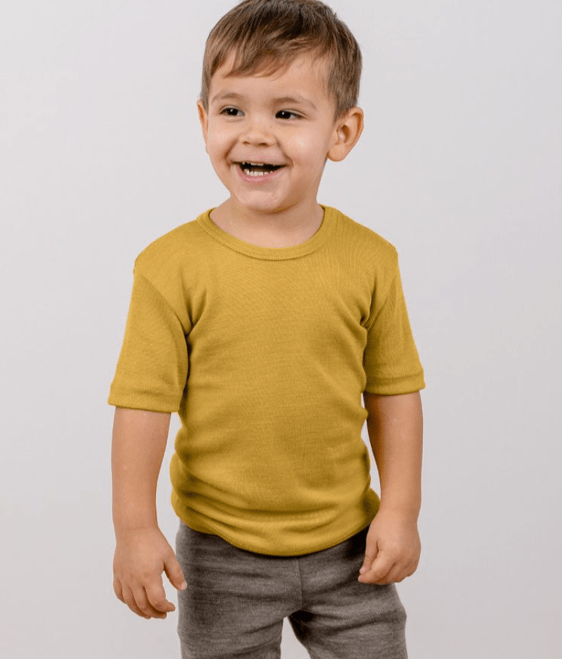 Engel - Organic Merino Wool Silk T-Shirt for Kids - Nature's Wild Child