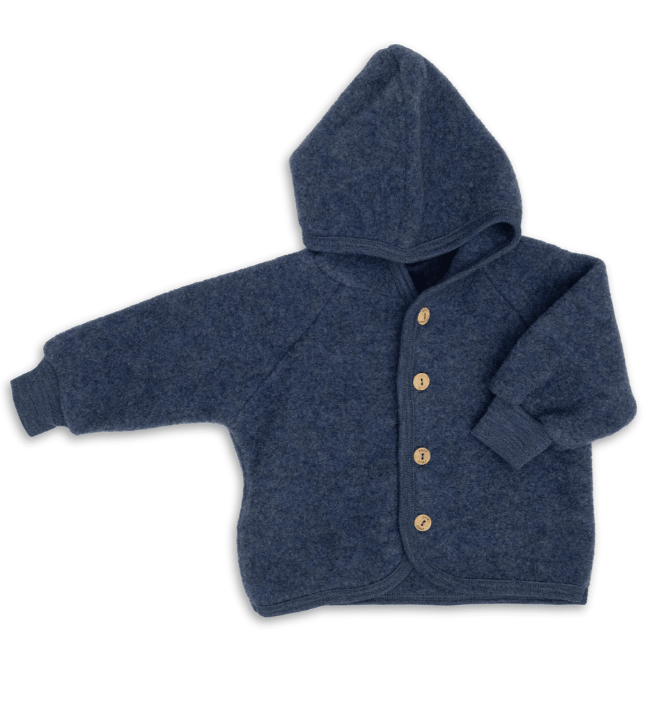 Engel - Organic Wool Fleece Jacket for Babies and Kids - Nature's Wild Child