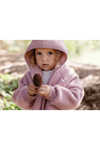 Engel - Organic Wool Fleece Jacket for Babies and Kids - Nature's Wild Child