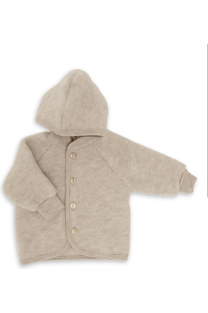 Engel - Organic Wool Fleece Jacket for Babies and Kids - Nature's Wild Child