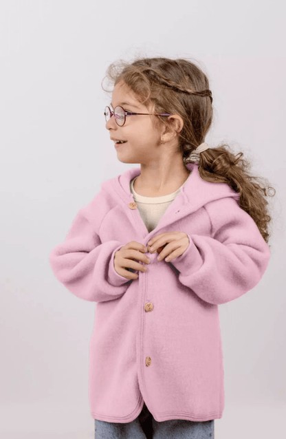 Engel - Organic Wool Fleece Jacket for Babies and Kids - Nature's Wild Child