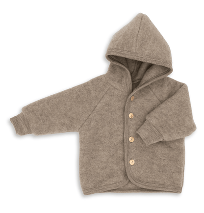 Engel - Organic Wool Fleece Jacket for Babies and Kids - Nature's Wild Child