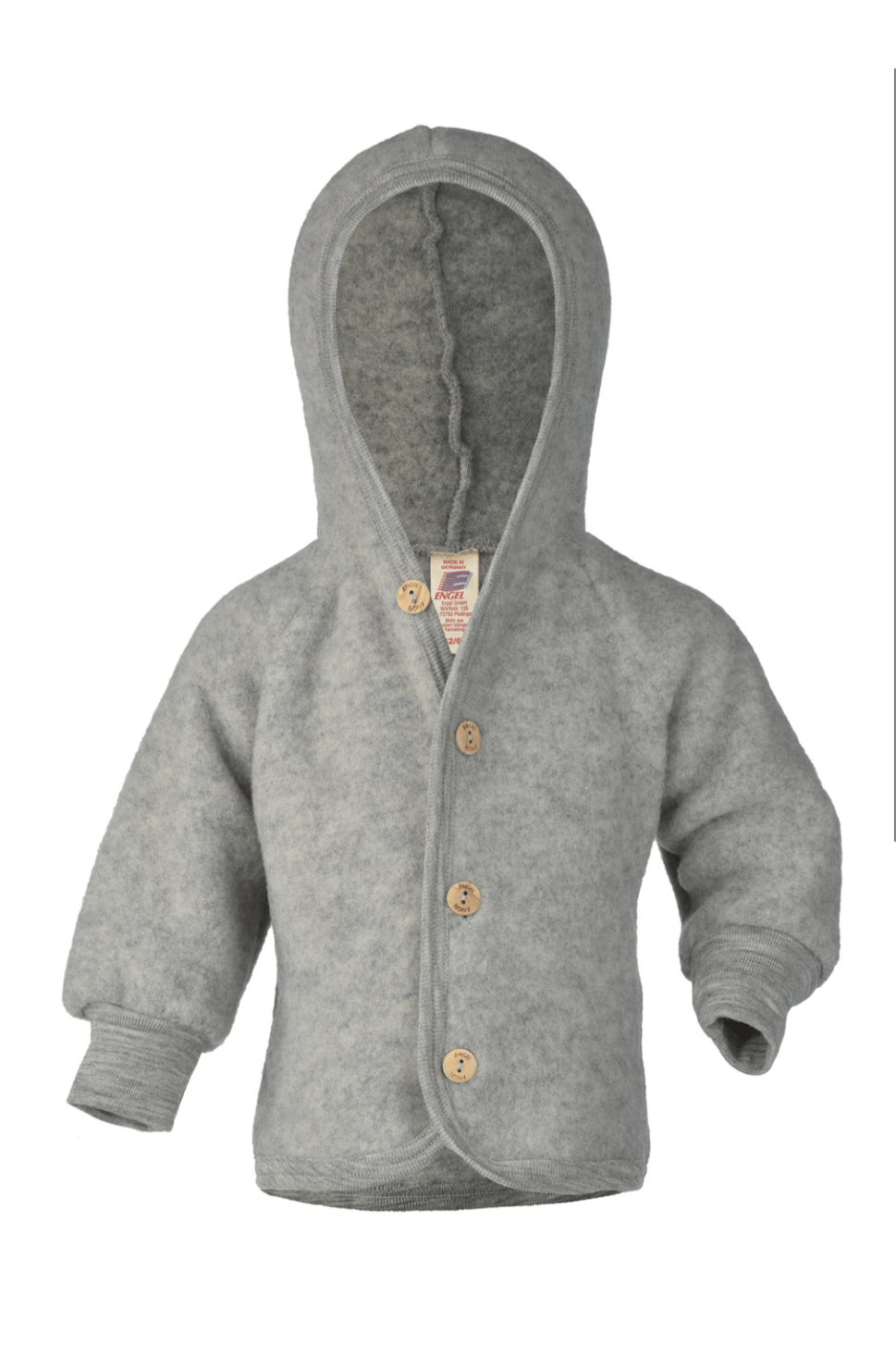 Engel - Organic Wool Fleece Jacket for Babies and Kids - Nature's Wild Child