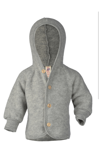 Engel - Organic Wool Fleece Jacket for Babies and Kids - Nature's Wild Child