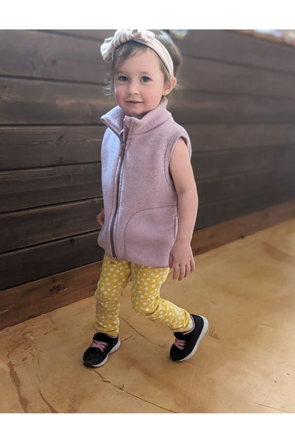 Engel - Organic Wool Fleece Vest - Kids (2 colors) - Nature's Wild Child