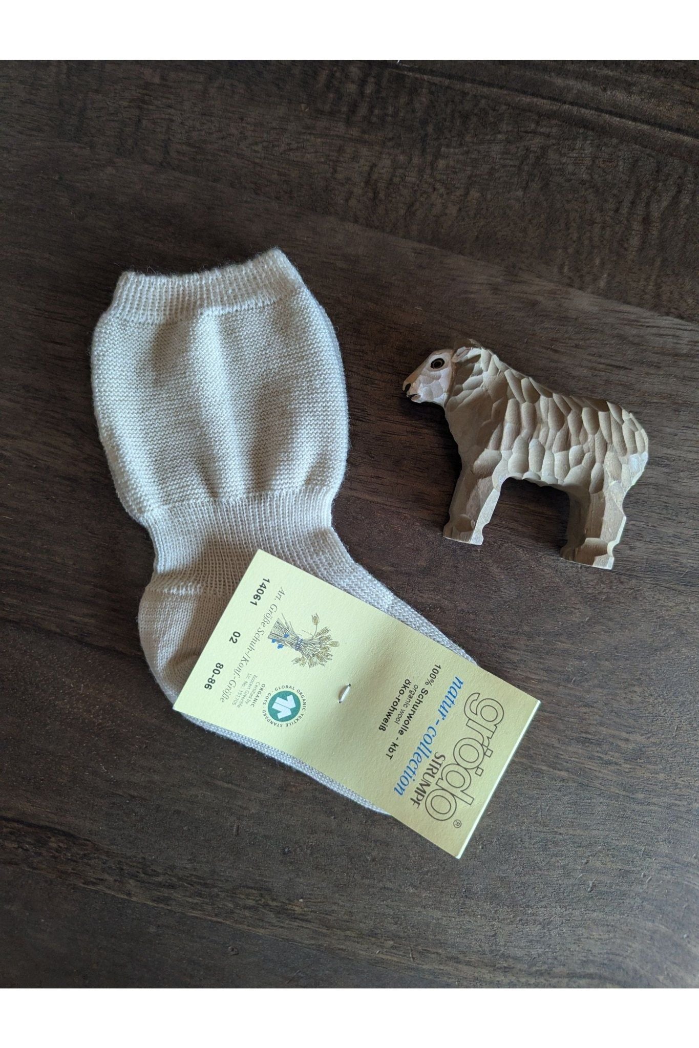 Grodo - Organic Wool Baby Socks - All Season - Nature's Wild Child