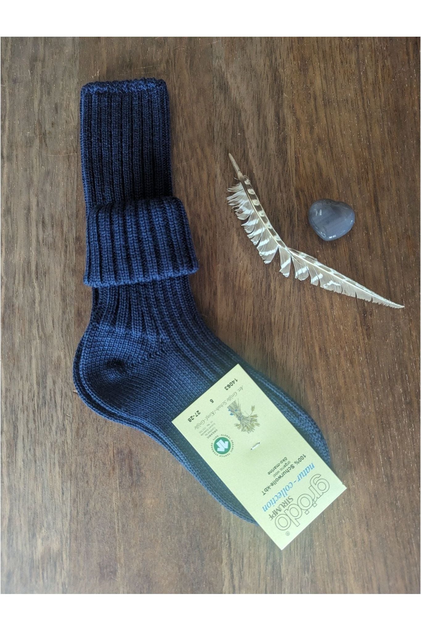 Grodo - Organic Wool Baby Socks - Warm - Nature's Wild Child