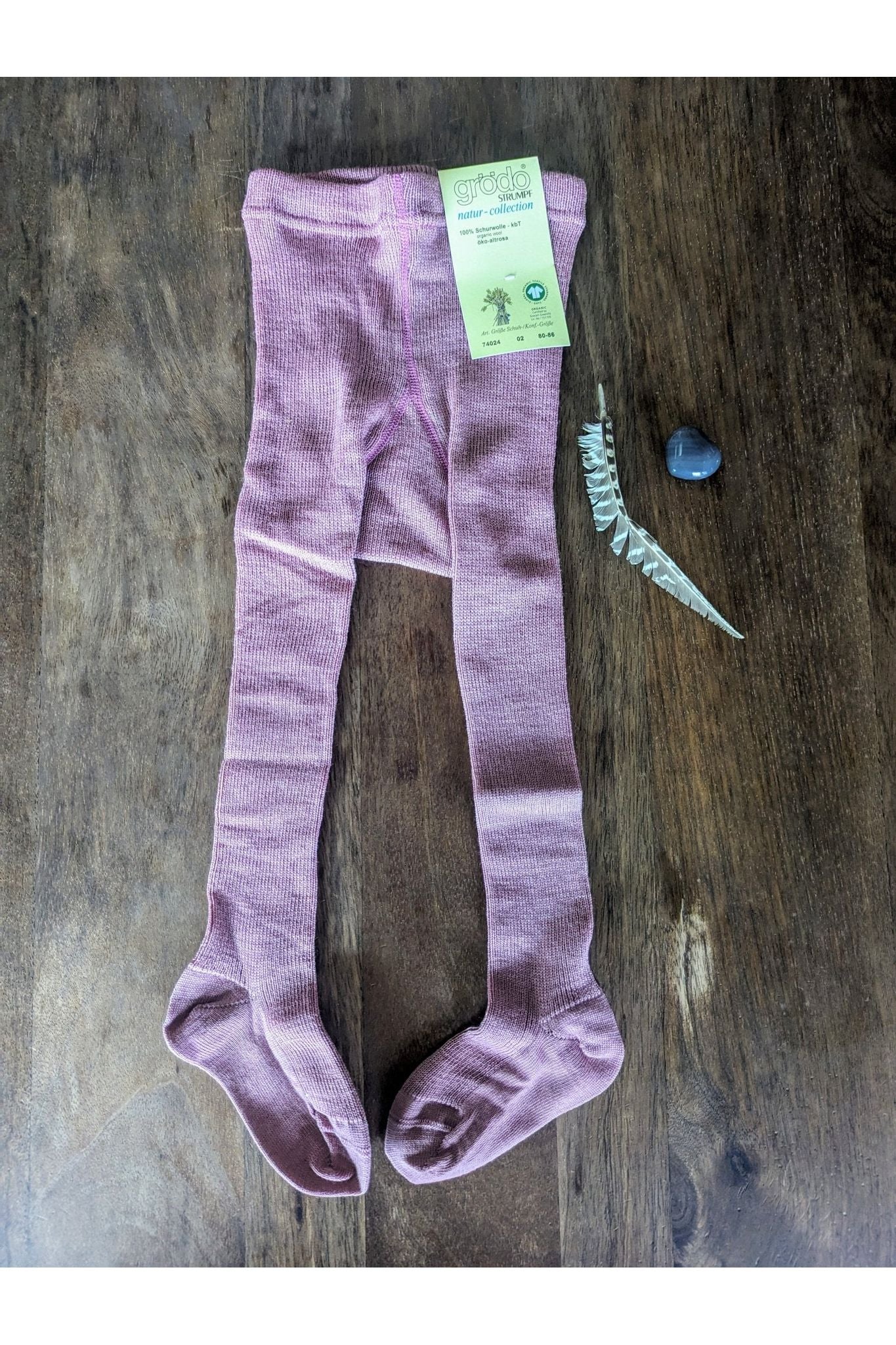 Grodo - Organic Wool Baby Tights - Nature's Wild Child