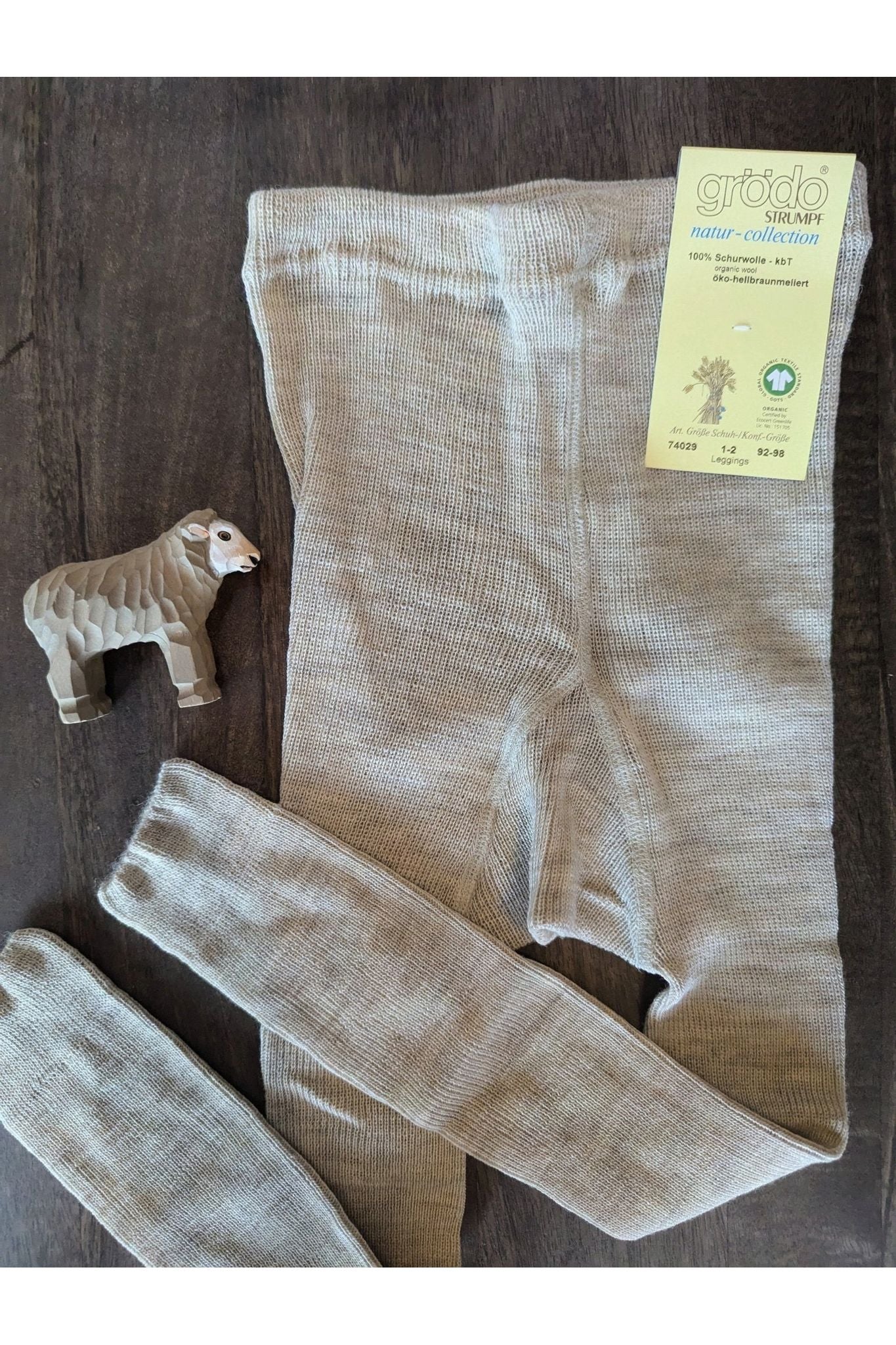 Grodo - Organic Wool Footless Tights - Kids - Nature's Wild Child