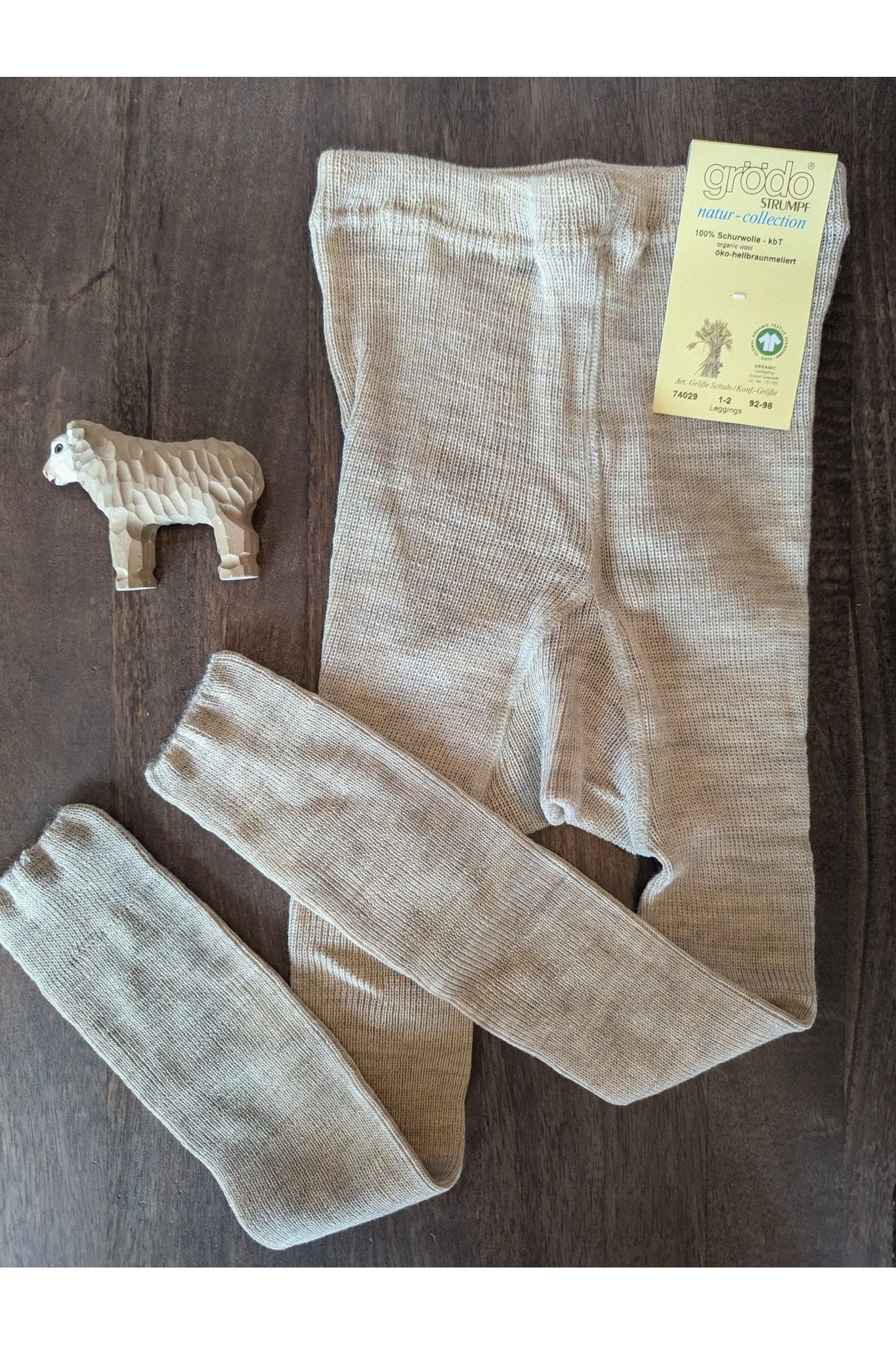 Grodo - Organic Wool Footless Tights - Kids - Nature's Wild Child