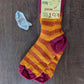 Hirsch Natur - Organic 100% Wool Baby & Kids Socks - Fun Stripes - Nature's Wild Child