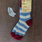 Hirsch Natur - Organic 100% Wool Baby & Kids Socks - Fun Stripes - Nature's Wild Child