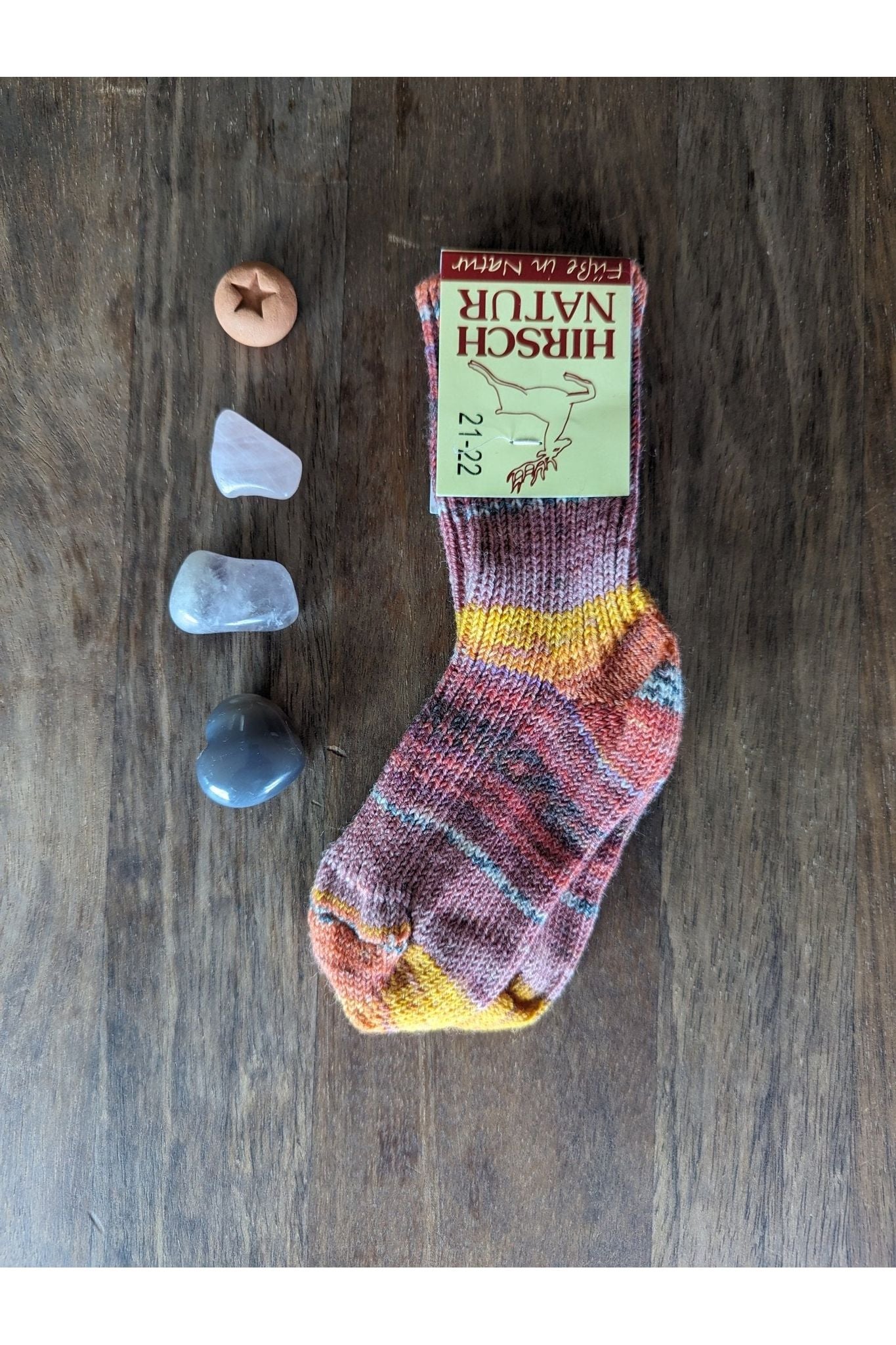 Hirsch Natur - Organic Wool Baby & Kids Socks - Nature's Wild Child