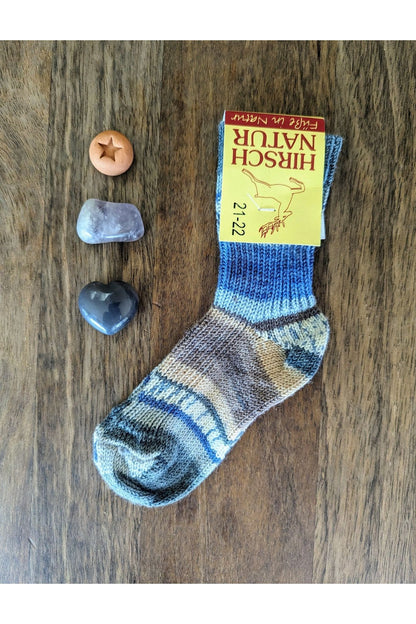 Hirsch Natur - Organic Wool Baby & Kids Socks - Nature's Wild Child