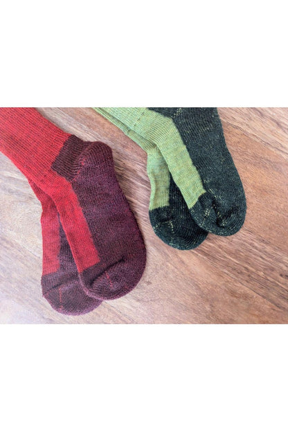 Hirsch Natur - Organic Wool Hiking Socks - Toddler & Kids - Nature's Wild Child