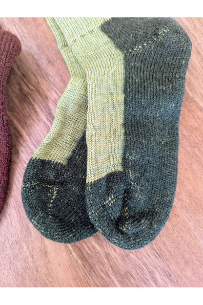 Hirsch Natur - Organic Wool Hiking Socks - Toddler & Kids - Nature's Wild Child