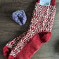 Hirsch Natur - Organic Wool Snowflake Socks - For Adults - Nature's Wild Child