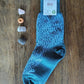 Hirsch Natur - Organic Wool Snowflake Socks - For Adults - Nature's Wild Child