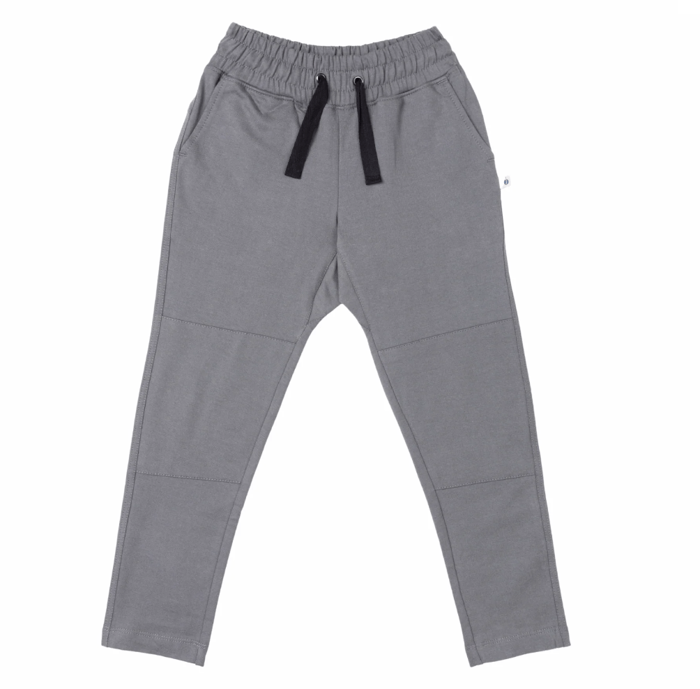 Jackalo - Durable Organic Cotton Sweat Pants - Reinforced Knees - Nature's Wild Child