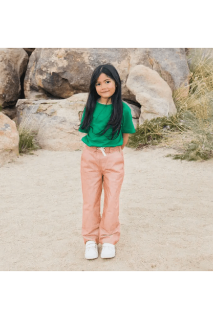 Jackalo - Jules Organic Cotton Pants - Reinforced Knees - Kids - Nature's Wild Child