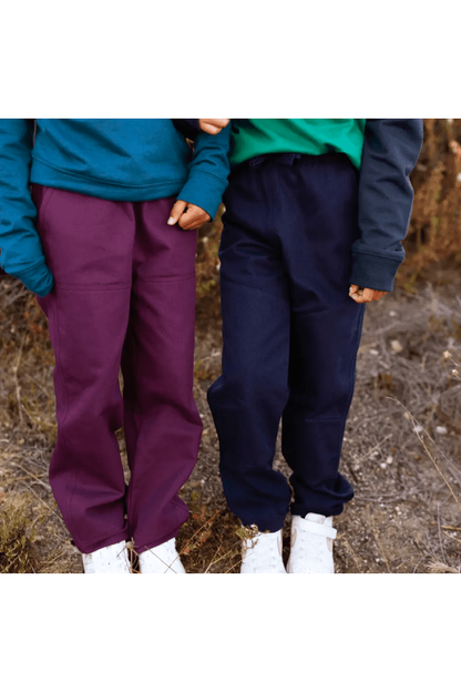 Jackalo - Jules Organic Cotton Twill Pants - Reinforced Knees - Kids (2 colors) - Nature's Wild Child