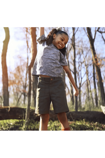 Jackalo - Organic Cotton Nickie Shorts - Kids - Nature's Wild Child