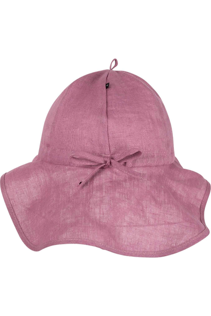 Linen Sun Hat with Neck Protection - Baby and Kids (5 colors) - Nature's Wild Child