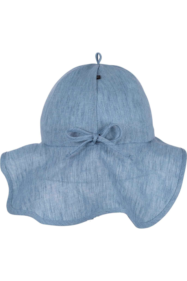 Linen Sun Hat with Neck Protection - Baby and Kids (5 colors) - Nature's Wild Child