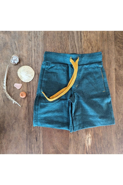 Little Green Radicals - GOTS Organic Cotton June Bug Shorts - Nature's Wild Child
