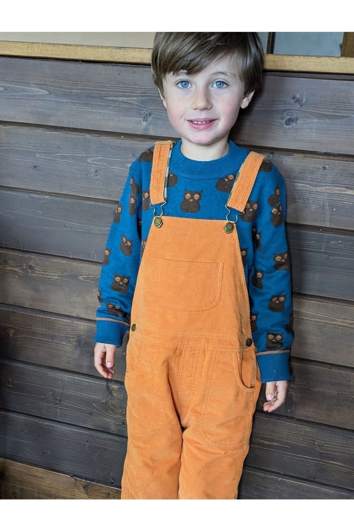 Little Green Radicals - Organic Cotton Corduroy Overalls - Toddlers & Kids - Nature's Wild Child