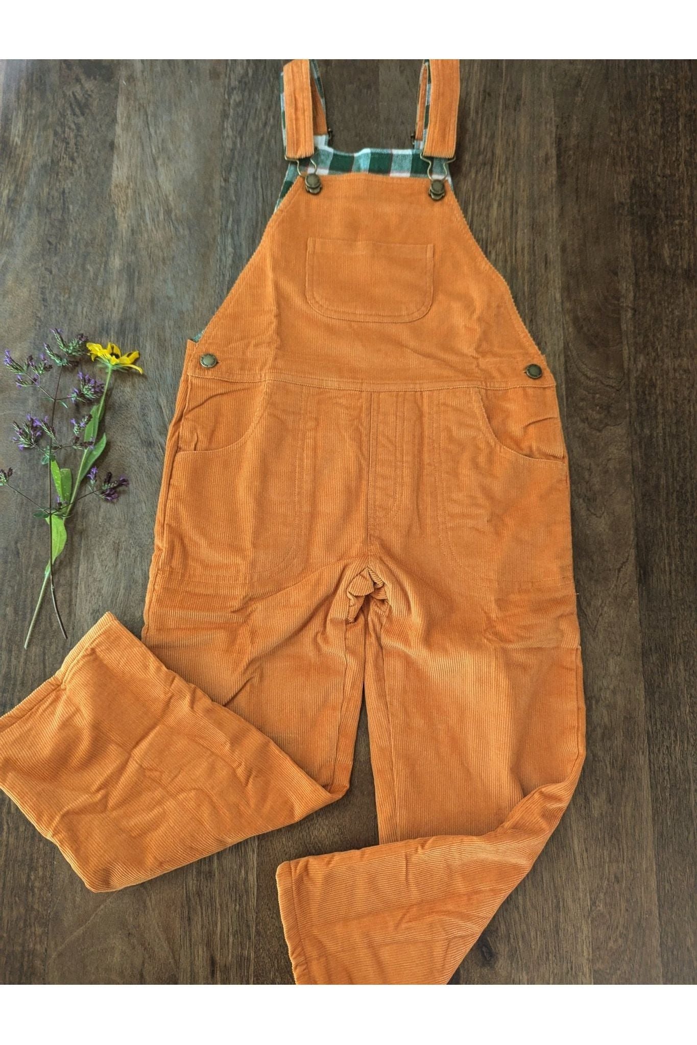 Little Green Radicals - Organic Cotton Corduroy Overalls - Toddlers & Kids - Nature's Wild Child