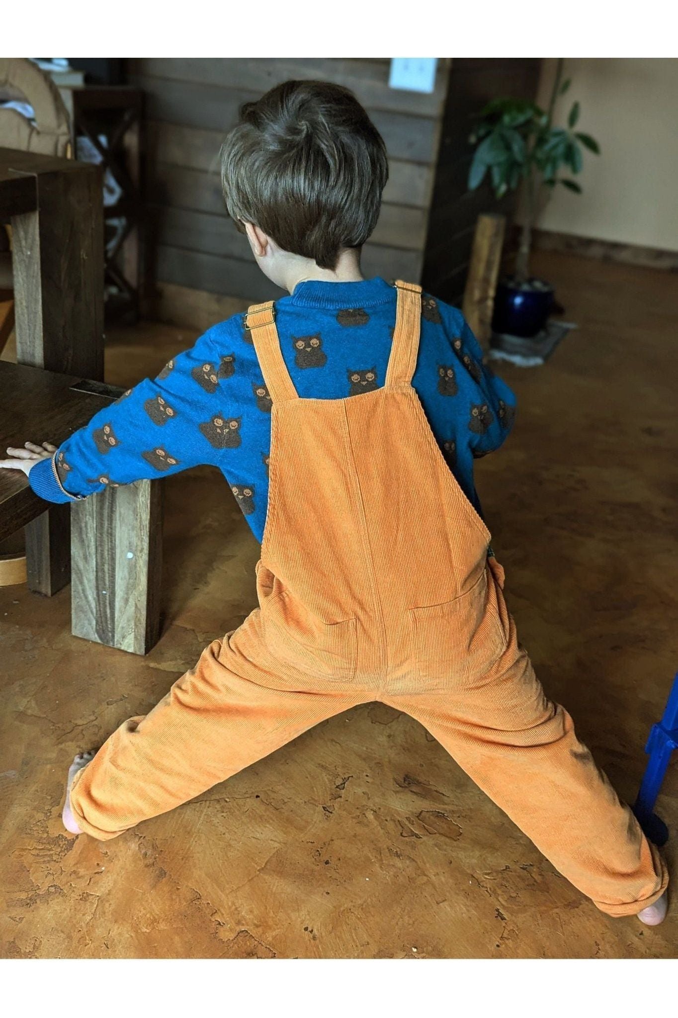 Little Green Radicals - Organic Cotton Corduroy Overalls - Toddlers & Kids - Nature's Wild Child