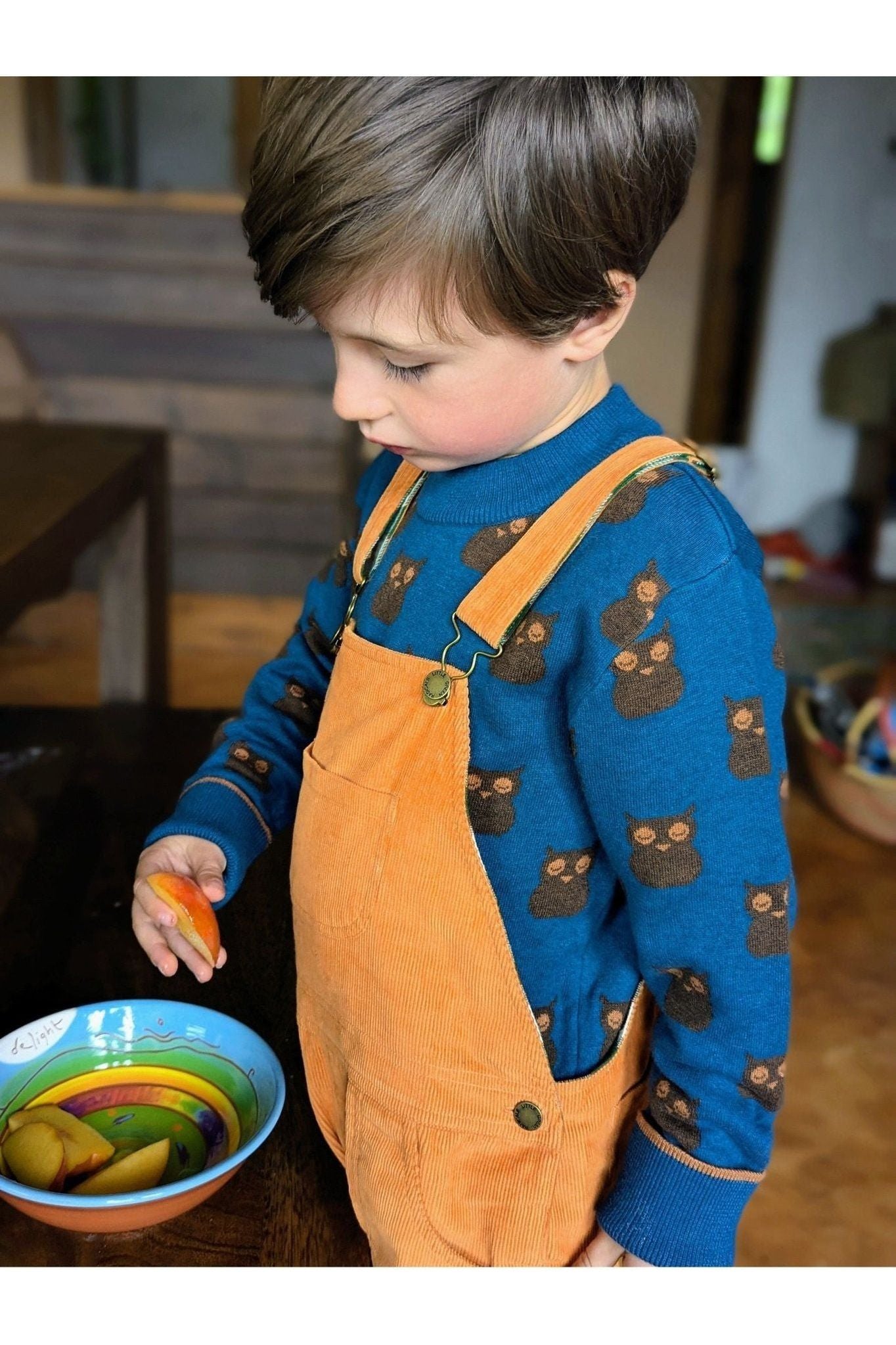 Little Green Radicals - Organic Cotton Corduroy Overalls - Toddlers & Kids - Nature's Wild Child