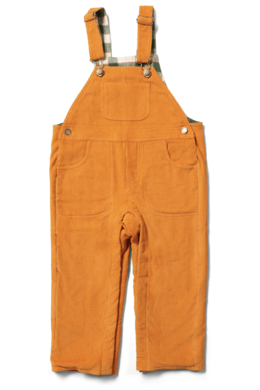 Little Green Radicals - Organic Cotton Corduroy Overalls - Toddlers & Kids - Nature's Wild Child