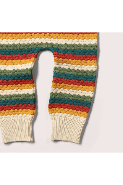 Little Green Radicals - Organic Cotton Rainbow - Soft Knit Joggers - (Newborn - 6 years) - Nature's Wild Child