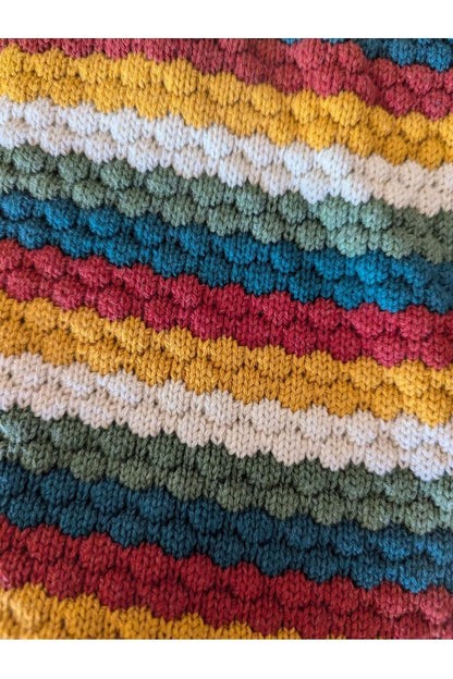 Little Green Radicals - Organic Cotton Rainbow - Soft Knit Joggers - (Newborn - 6 years) - Nature's Wild Child