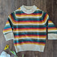 Little Green Radicals - Organic Cotton Rainbow - Soft Knit Sweater - (6 months - 7 years) - Nature's Wild Child