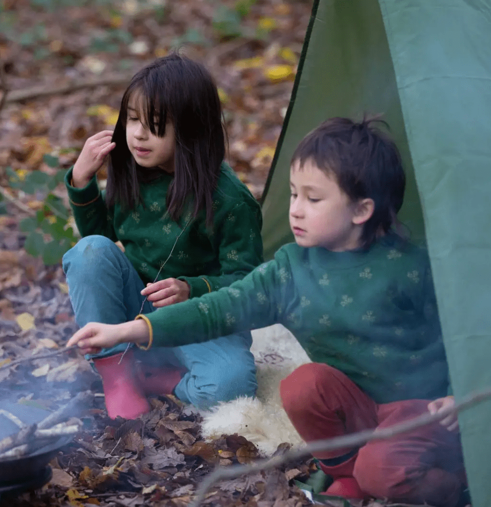 Little Green Radicals - Organic Cotton Secret Clover - Soft Knit Sweater - Nature's Wild Child
