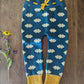 Little Green Radicals - Organic Cotton Teal Cloud - Soft Knit Joggers - (Newborn - 6 years) - Nature's Wild Child