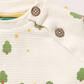 Little Green Radicals - Organic Cotton Waffle Long Sleeve - Trees and Stars - Nature's Wild Child