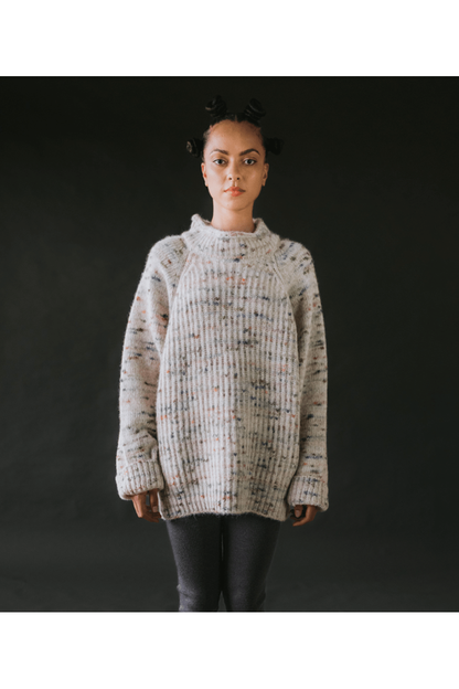 Mabli - Blewog Adult Sweater - Alpaca Merino and Organic Cotton Chunky Knit (2 colors) - Nature's Wild Child