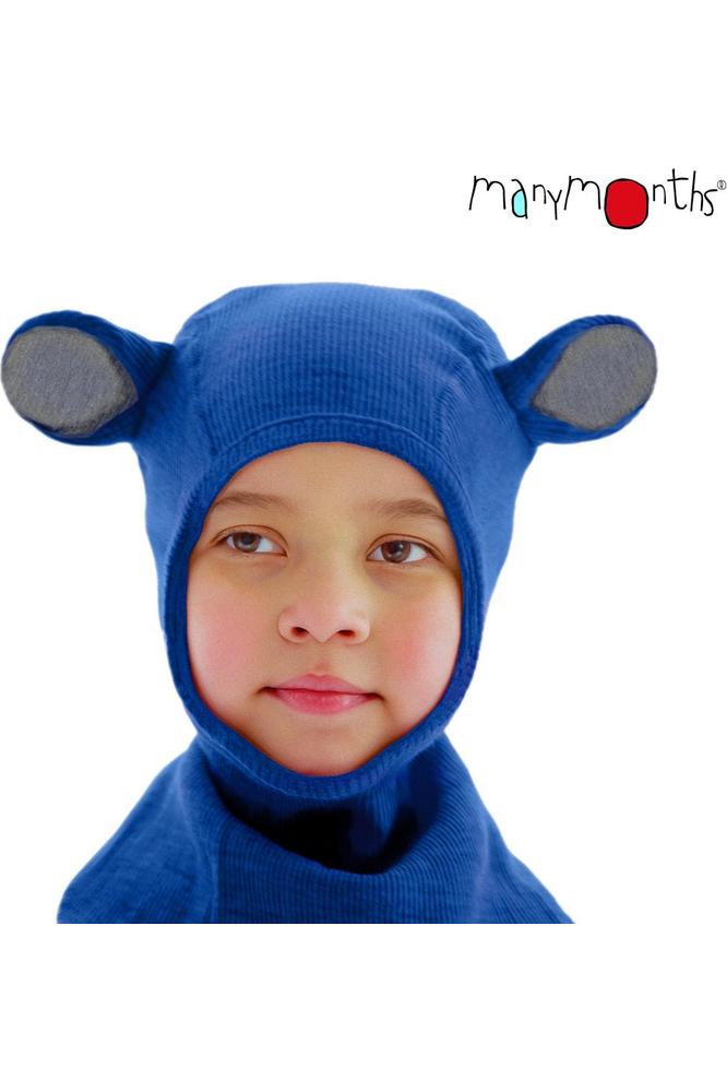 ManyMonths - Merino Wool Bear Balaclava - Hood - Nature's Wild Child