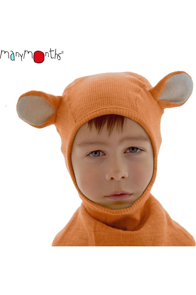 ManyMonths - Merino Wool Bear Balaclava - Hood - Nature's Wild Child