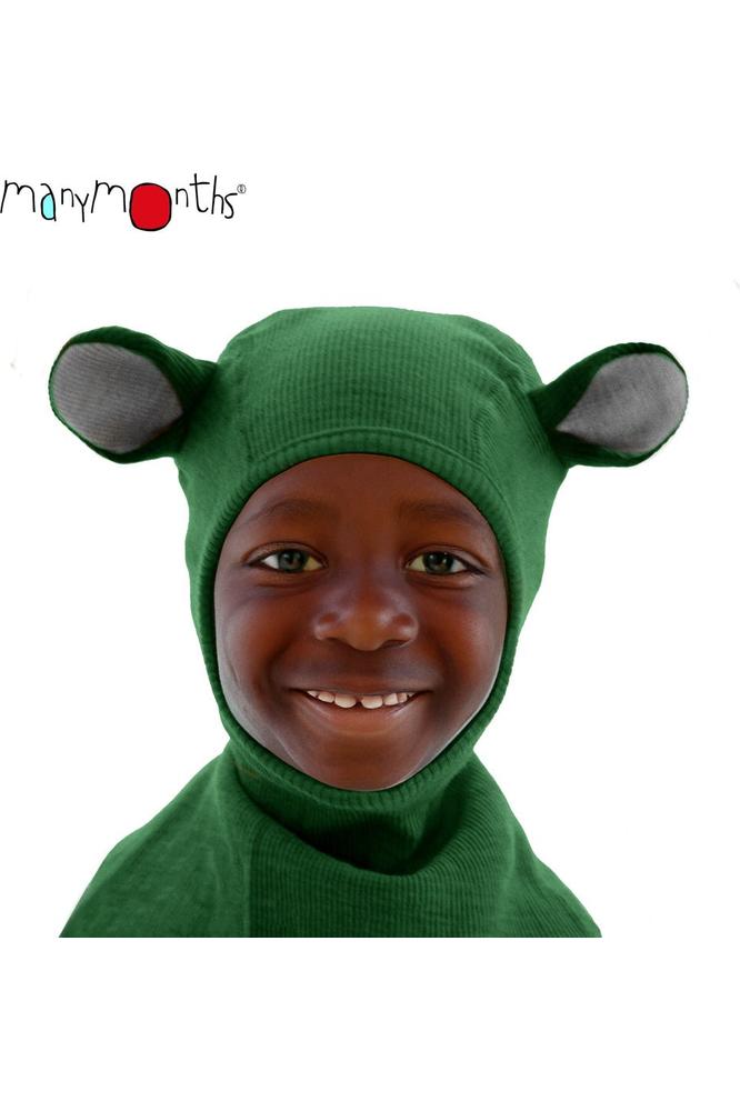 ManyMonths - Merino Wool Bear Balaclava - Hood - Nature's Wild Child