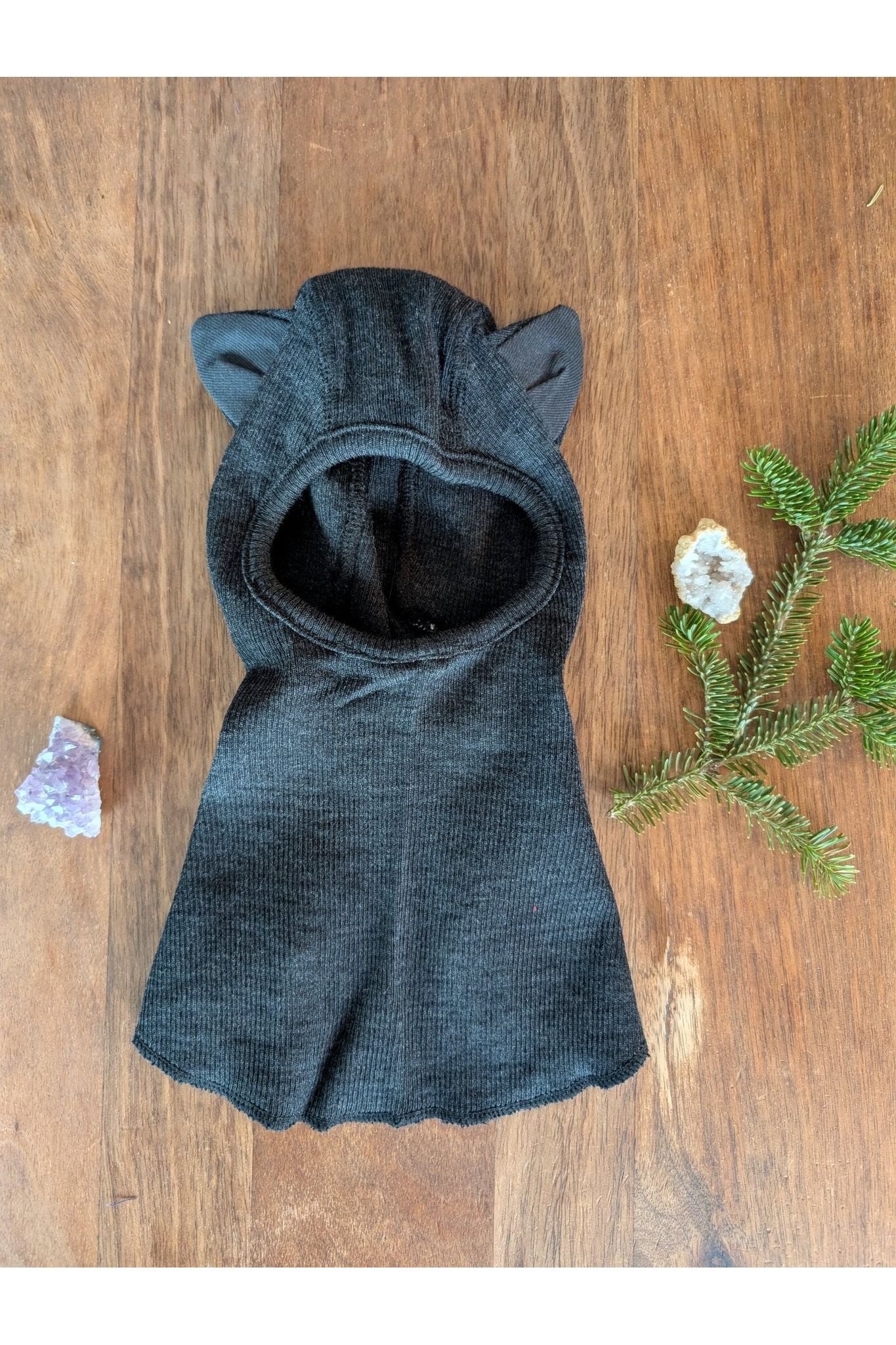 ManyMonths - Merino Wool Kitty Balaclava - Hood - Nature's Wild Child