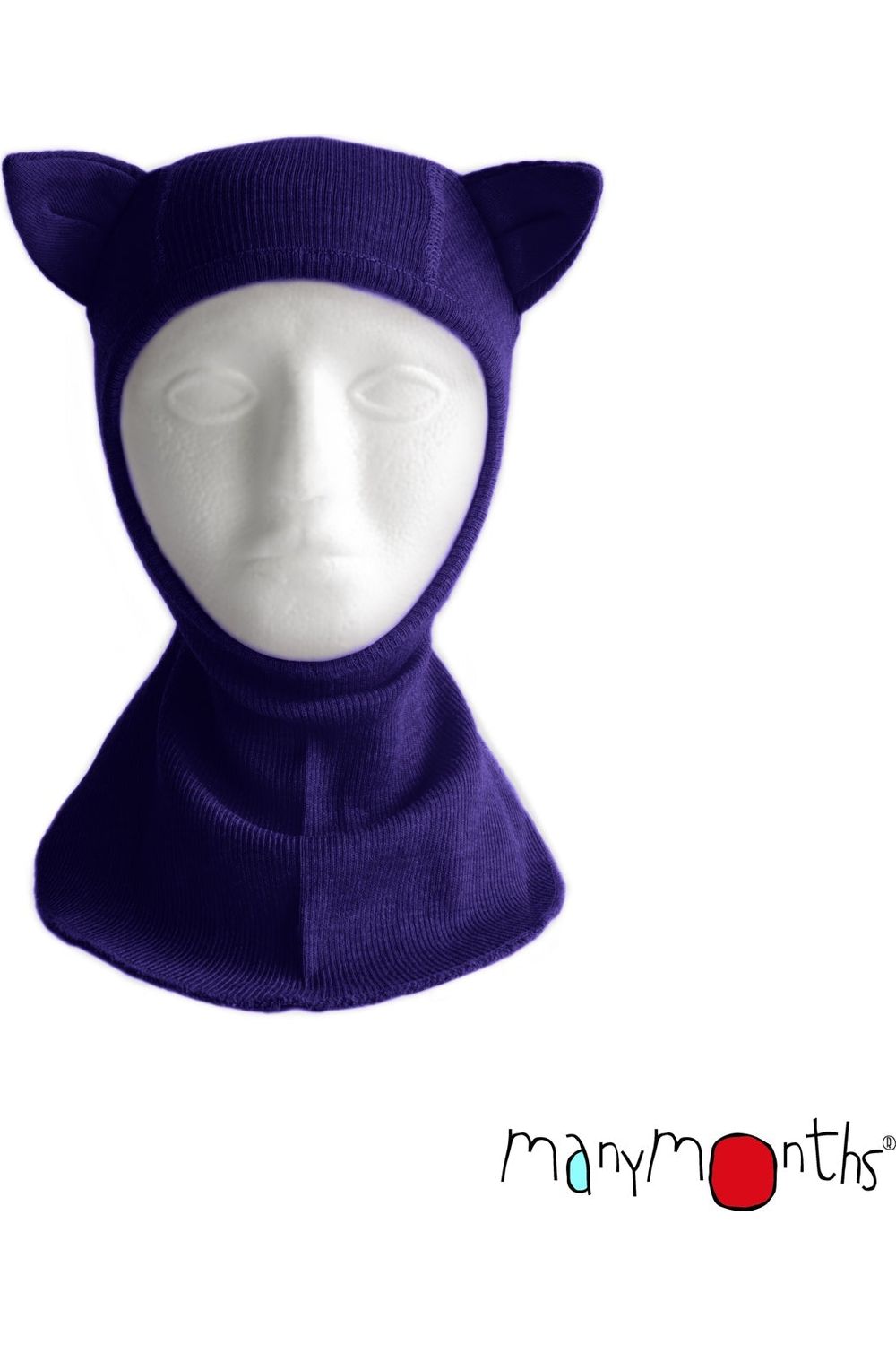 ManyMonths - Merino Wool Kitty Balaclava - Hood - Nature's Wild Child